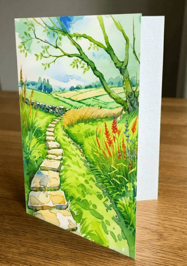 'Journey' Greeting Card
