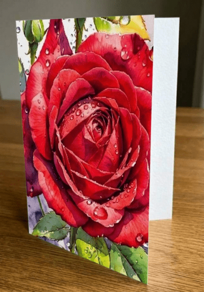 'Love' Greeting Card
