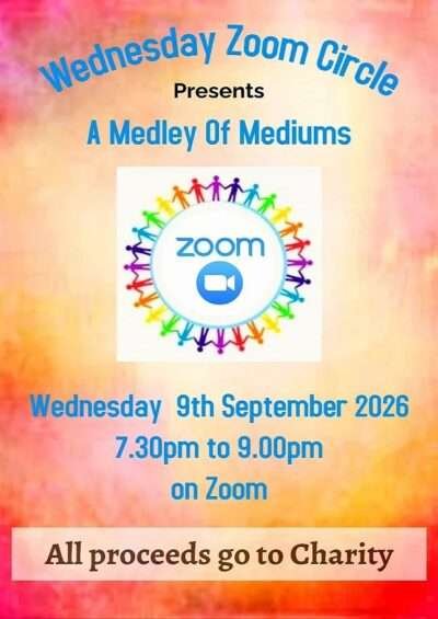 Wednesday Zoom Circle Presents: A Medley Of Mediums