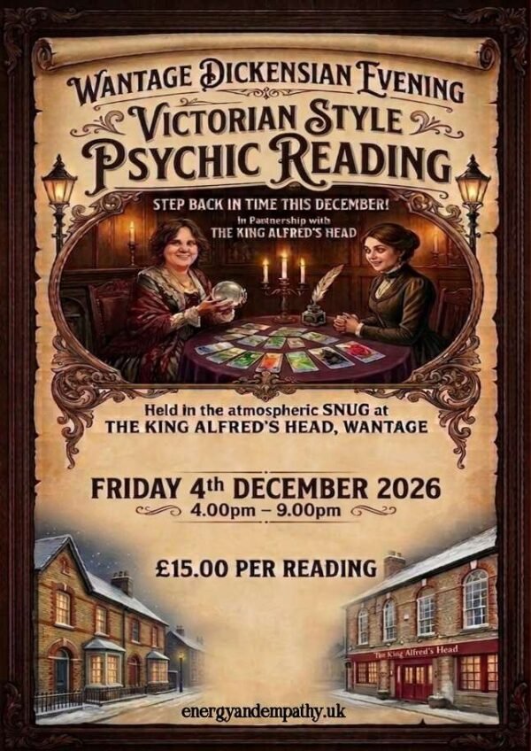 Wantage Dickensian Evening – Victorian Style Psychic Reading